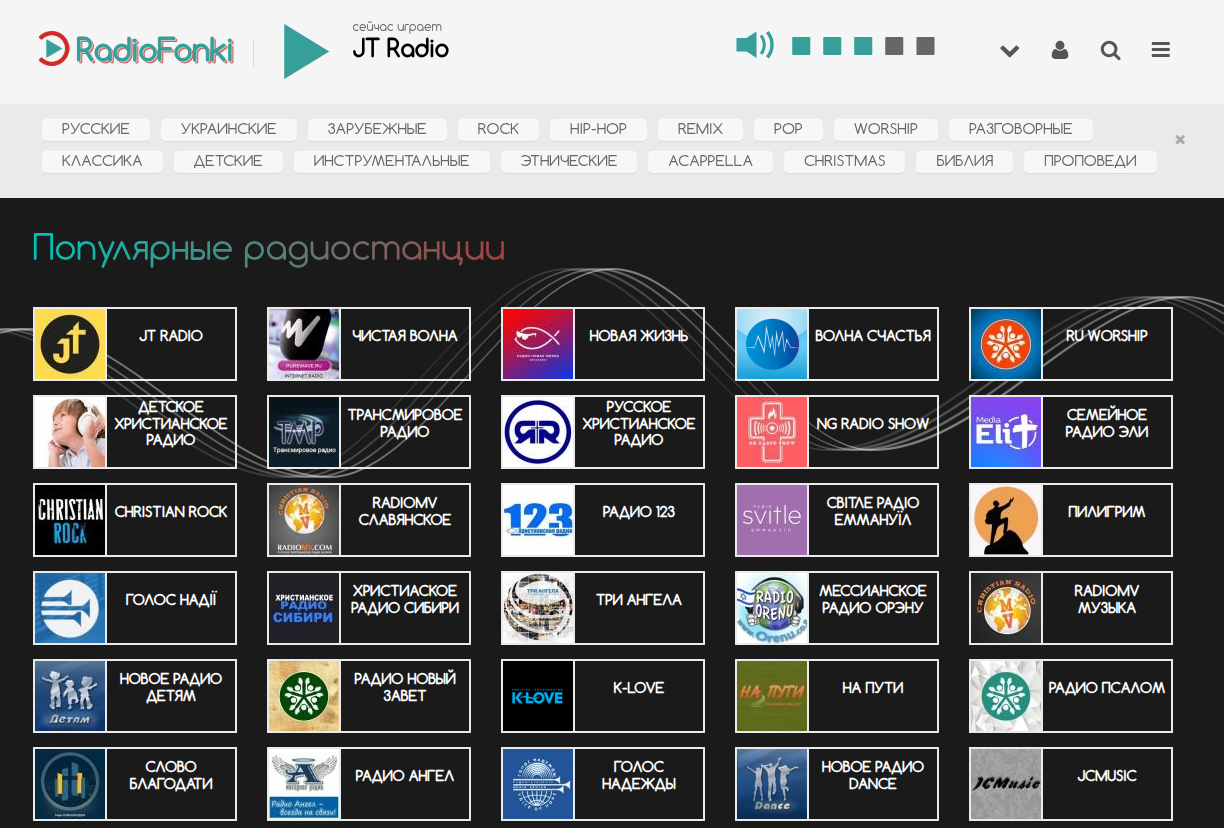 Russian christian radio directory